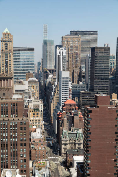 istock Unusual Midtown Manhattan View, New York, USA 1461643167