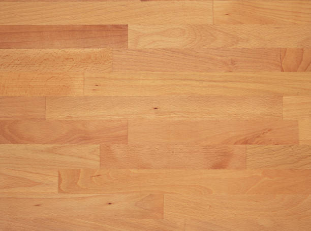 istock Wooden background of horizontal oak parquet boards with bright texture 1461648631