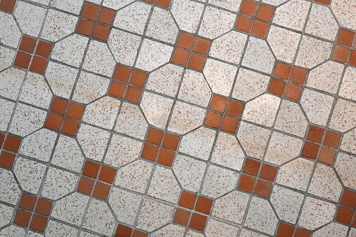 Old style floor pattern design