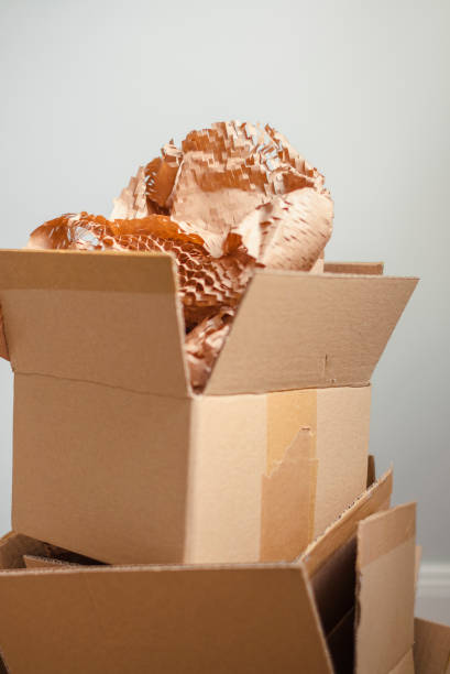 istock A stack of emtpy carton boxes ready to be recycled 1461658608