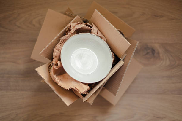 istock Delivery of new ceramic crockery 1461659913