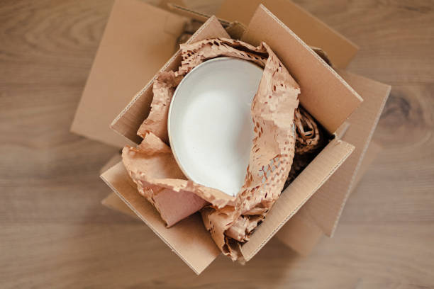 istock Delivery of new ceramic crockery 1461659954