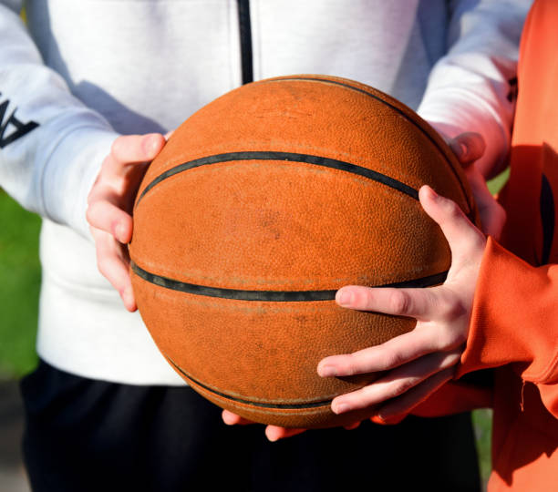 istock Choosing Teams in Backyard Basketball 1461660187