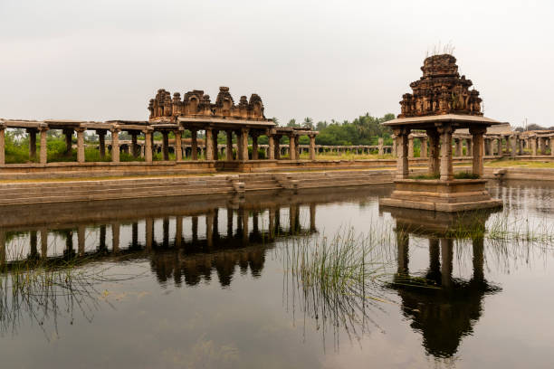 Krishna Temple Hampi stock photo