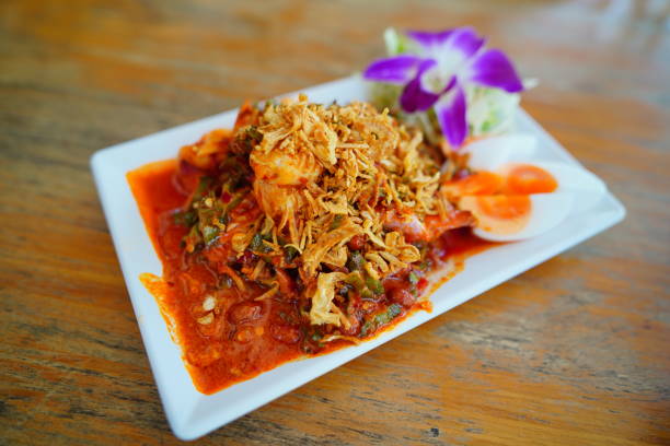 istock Spicy winged bean salad with shrimp and egg 1461677787
