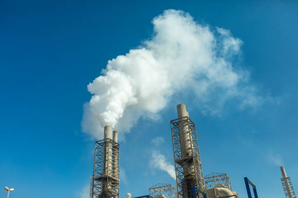 Power station and air pollutant