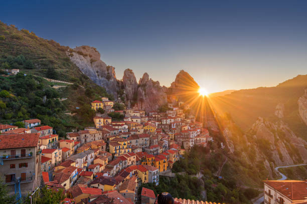 istock Castelmezzano, Italy in the Basilicata at Dawn 1461692533