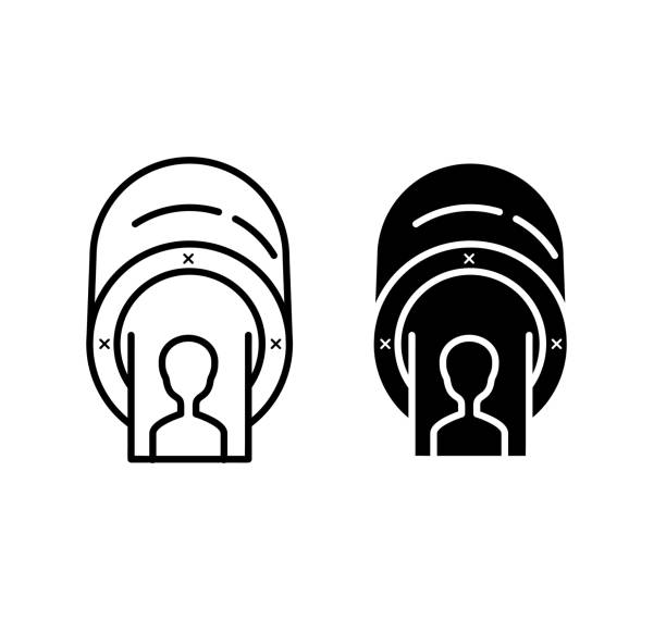 Flat and linear ready set. unique vector design.