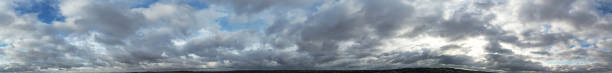 istock High Angle View of Storm Clouds Moving over City 1461752720