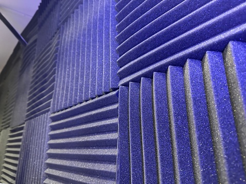Foam sound room panels