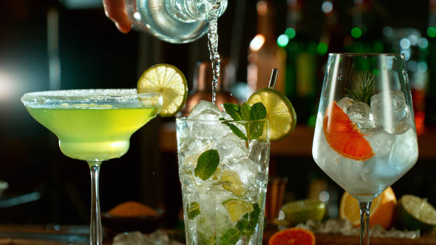 istock Various cocktails on the bar 1461761573