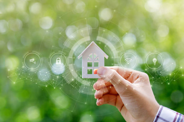 istock The concept of smart home organization. 1461765544