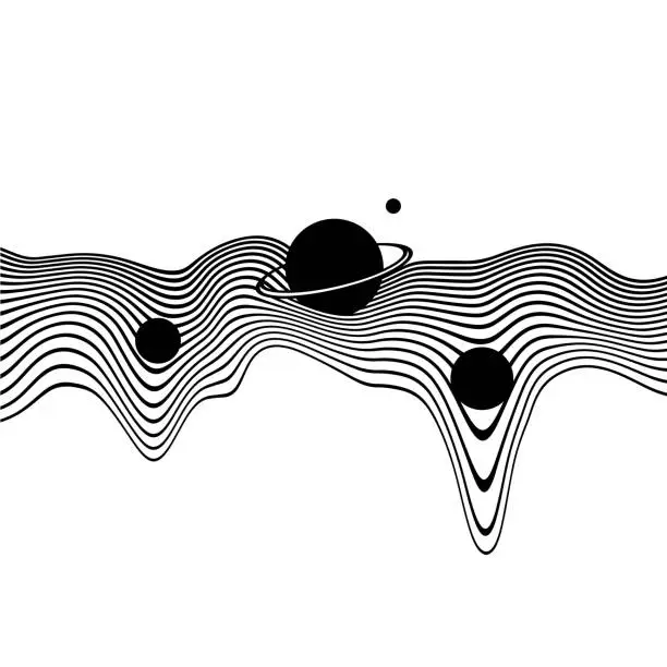 Vector illustration of Hypnotic optical vector illustration.