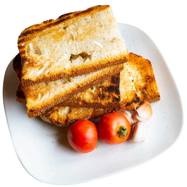 istock Pan Con tomate, bread with tomato and garlic. Catalonian cuisine. Spain 1461805146
