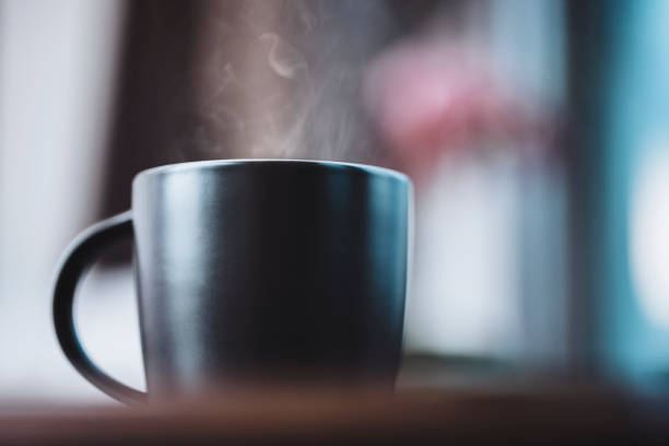 istock Hot cup of coffee and coffee enjoyment 1461819691