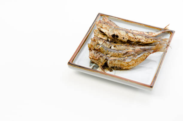 istock Grilled Salted and dried sardine 1461832112