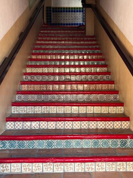 istock Mexican tiles on staircase 1461833586