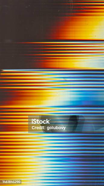 Display Image Distorted Distorted Display System Breakdown Signal Error Stock Photo - Download ...