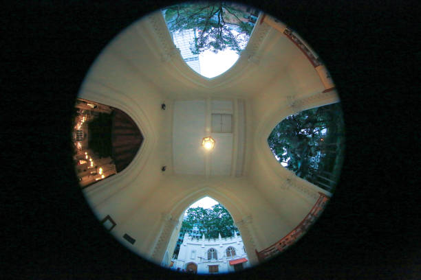 11 Nov 2012 the cross shaped ceiling,  St. John's Cathedral, Central,