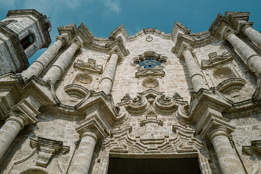 Havana Cathedral in Cuba