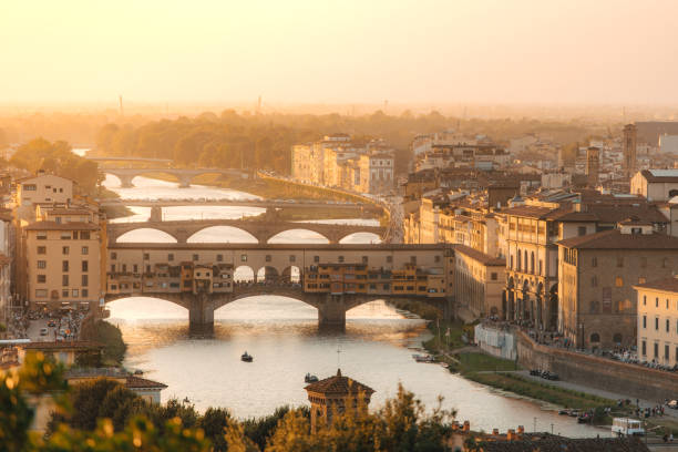 istock Ponte Vecchio at sunset, Florence Italy 1461858003