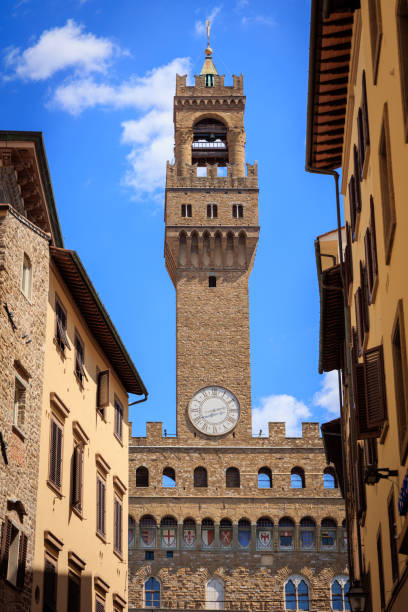 istock Palazzo Vecchio tower Florence Italy 1461895233