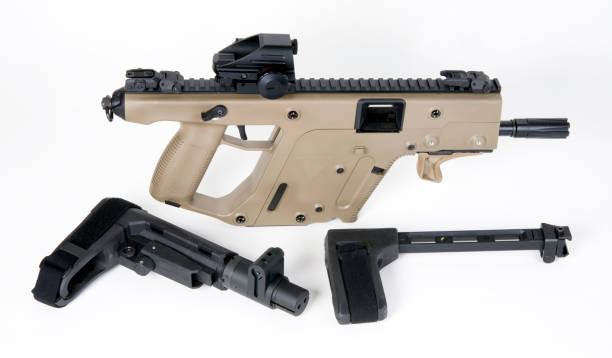 istock Pistol Braces with 9mm pistols. 1461897318