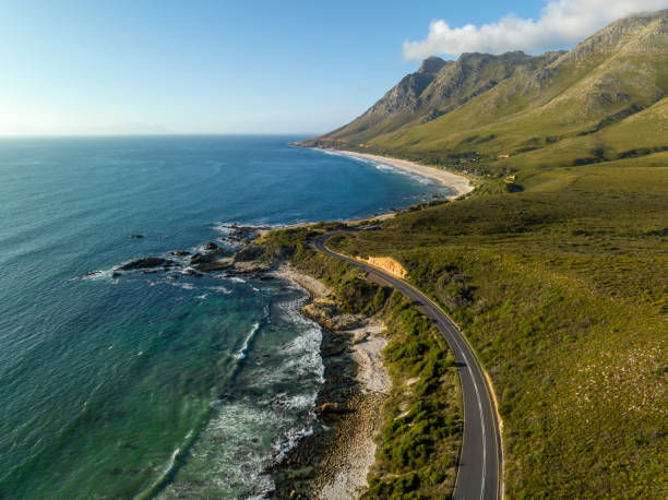 istock Scenic coastal road along a beautiful coastline 1461914607