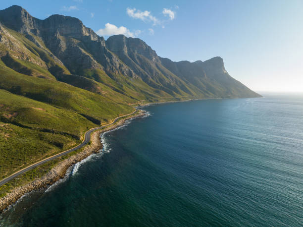 istock Scenic coastal road along a beautiful coastline 1461914716