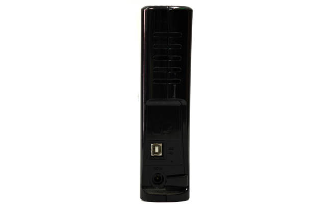 istock Image showing a music server device for storing music on magnetic hard drives on a white background. 1461931299