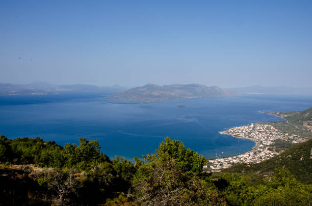 istock Kamena Vourla  town, a touristic destination in Greece 1462019953