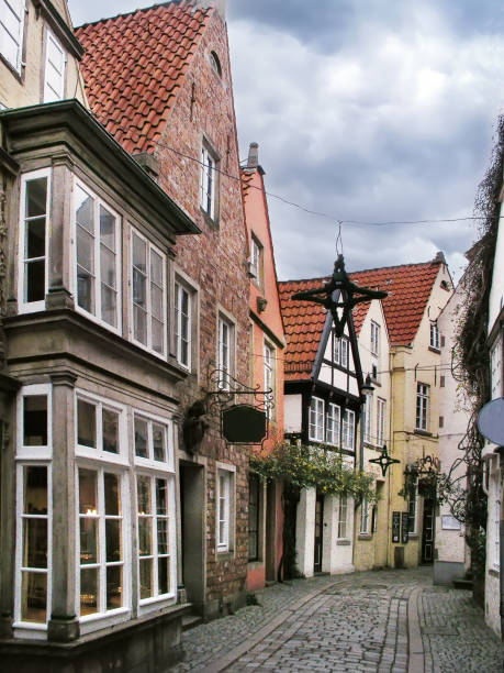 istock Street in Bremen, Germany 1462024337
