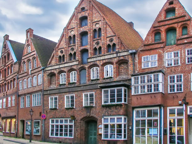 istock Street in Luneburg, Germany 1462024358