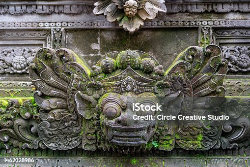 istock Traditional sculpture made of stone in Bali 1462028986