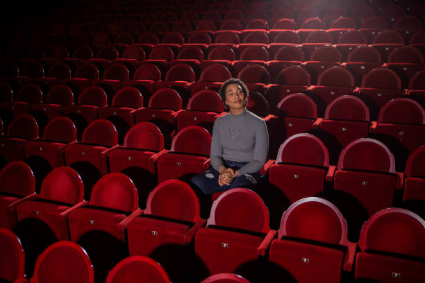 istock Theatre going individual at the cinema alone 1462040478
