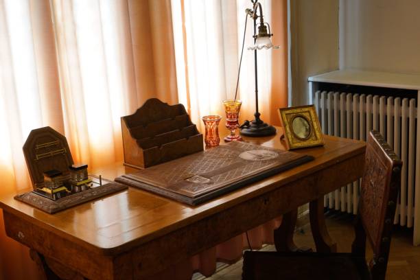 istock Desk in an old, typical house 1462064329