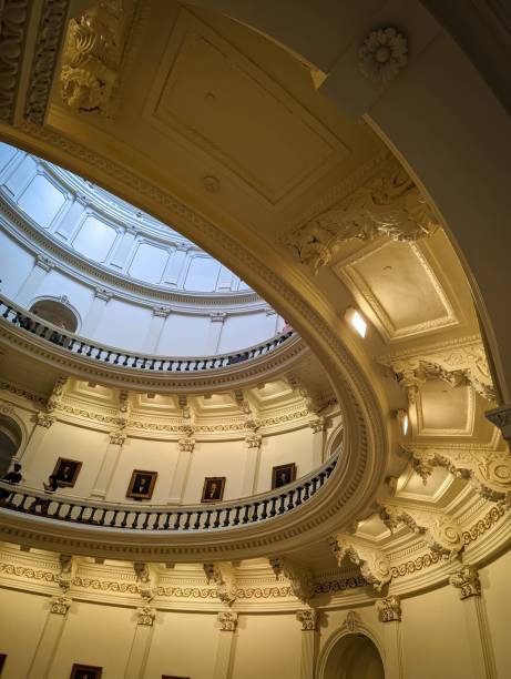 istock Vertical shot of the Texas State Capitol beautiful interior 1462092511