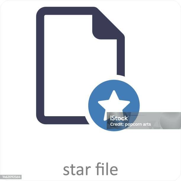 Download File Star Star File Stock Illustration - Download Image Now - Concepts, Concepts ...