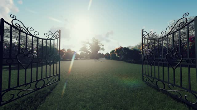 Secret Garden background video animation