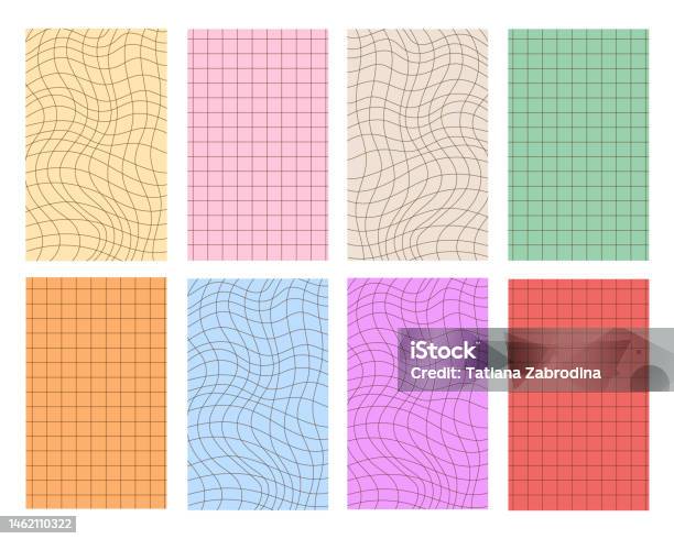 Linear Random Panel Pattern A Set Of Linear Patterns Vector Stock Graphics Abstract Backgrounds ...