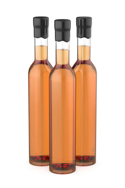 istock Three glass bottles with whisky 1462118177