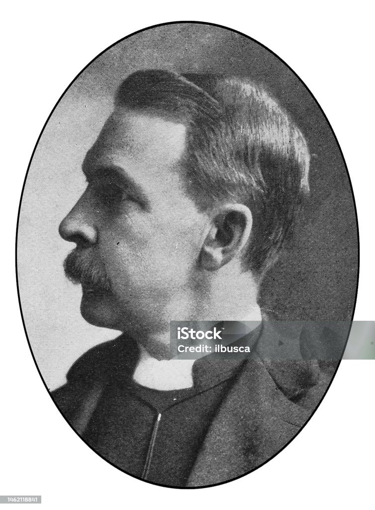 Porträt Bemerkenswerter New Yorker Rev Charles Cuthbert Hall Stock