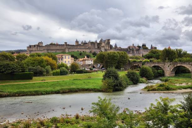 istock Carcassonne medieval town in France 1462119385