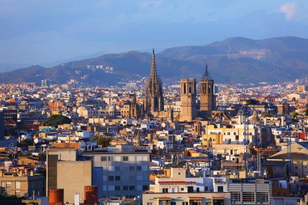 istock Barcelona city Barri Gotic 1462119401