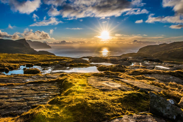 istock Beautiful landscape with mountains 1462120694