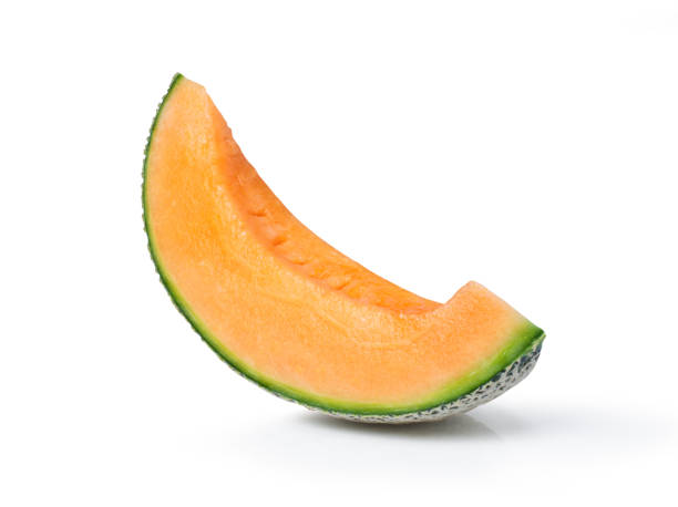 istock Melon or cantaloupe (Cucumis melo) isolated on white 1462122931