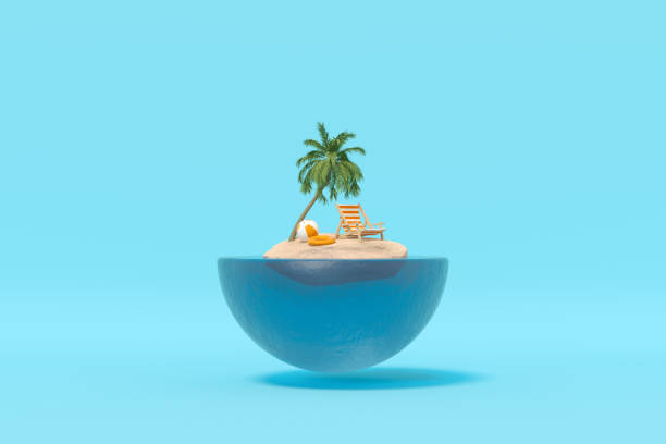 istock Summer Holiday on Island with Palm Tree 1462158352