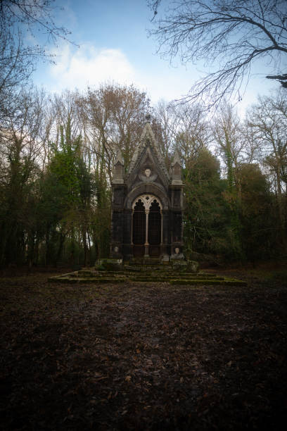istock Mausoleum in the woods 1462179715