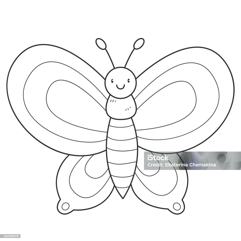 desenho para colorir de borboleta