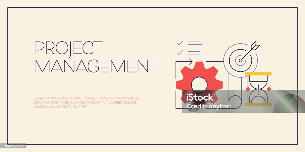 Project Related Vector Project Management Related Conceptual Vector Illustration Business ...